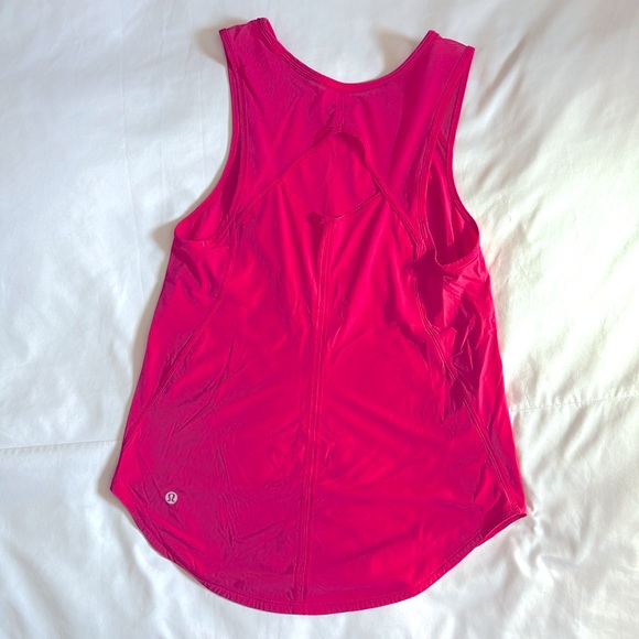Lululemon Sculpt Tank II in a dark pink color, Women’s size 4 - Picture 2 of 2